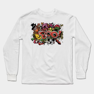 doodle boo Long Sleeve T-Shirt